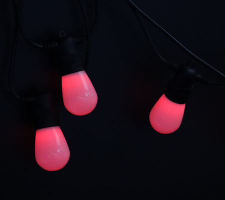 24Foot Outdoor Weatherproof Flexible Led Light String Hanging Sockets Perfect G40