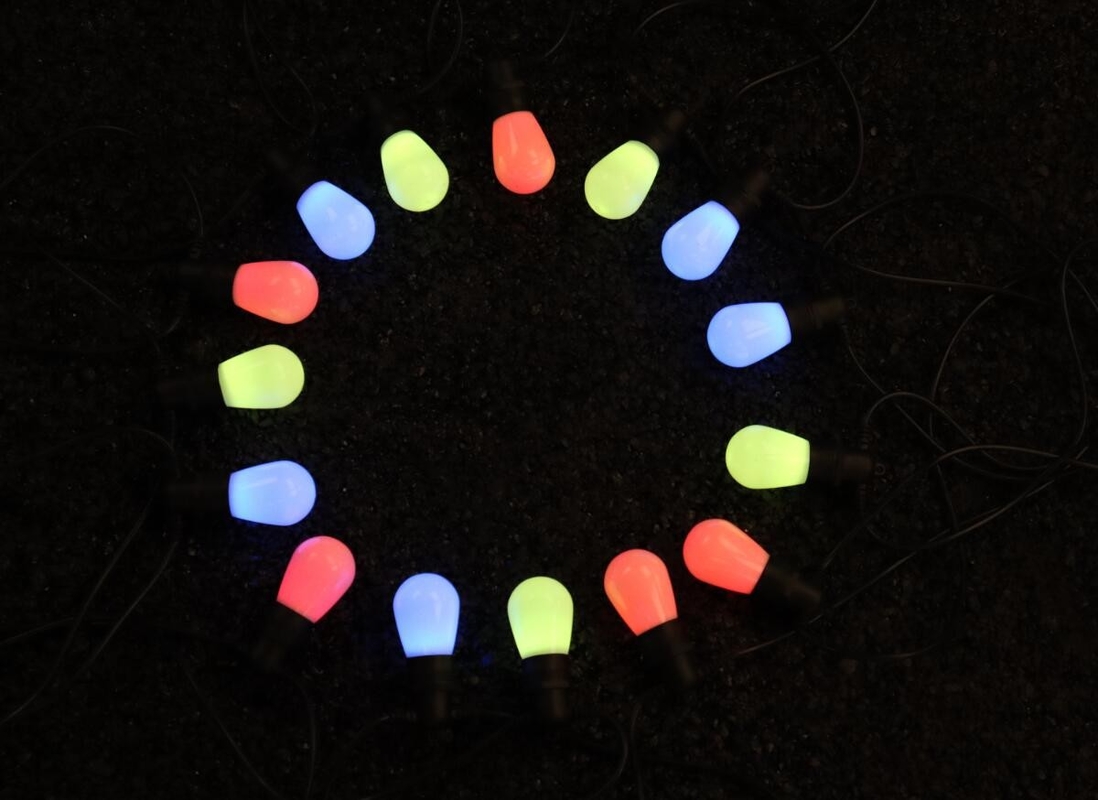 2.4GHz Wi Fi Smart LED Rope Light RGB Colorful LED Decorative String Light 25000H